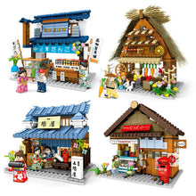 Load image into Gallery viewer, 1624PCS City Street Japanese House Shop Store Figures Educational Toy Building Blocks Brick Fully Compatible With Lego