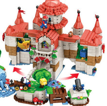 Load image into Gallery viewer, 2614PCS MOC Princess Mario Biggie Castle Building Block Model Brick Figure Educational Toy Fully