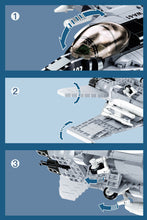 Load image into Gallery viewer, 682PCS Military FA18 Hornet Bumblebee Fighter Building Block Brick Figure Model Fully