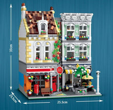 Load image into Gallery viewer, 3716PCS City MOC Post Office Building Blocks Educational Toy Model Bricks Figures Car Fully