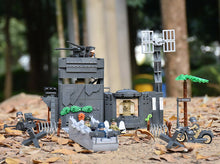 Load image into Gallery viewer, 765PCS Military Atlantic Fortress War Building Block Brick Figures Model Educational Toy Fully