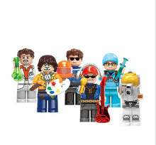 Load image into Gallery viewer, 6PCS Set DIY Mini Future Dreamers Career Educational Toy Building Blocks Brick Action Figure Fully Compatible With