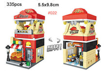 Load image into Gallery viewer, DIY Mini City Street Shop Store Restaurant View Educational Toy Building Block Gift Decorate Fully Compatible With Lego