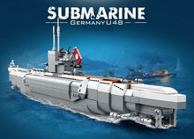 Load image into Gallery viewer, 1035PCS Military Germany U48 Submarine Building Block Brick Model Educational Toy Fully Compatible With Lego