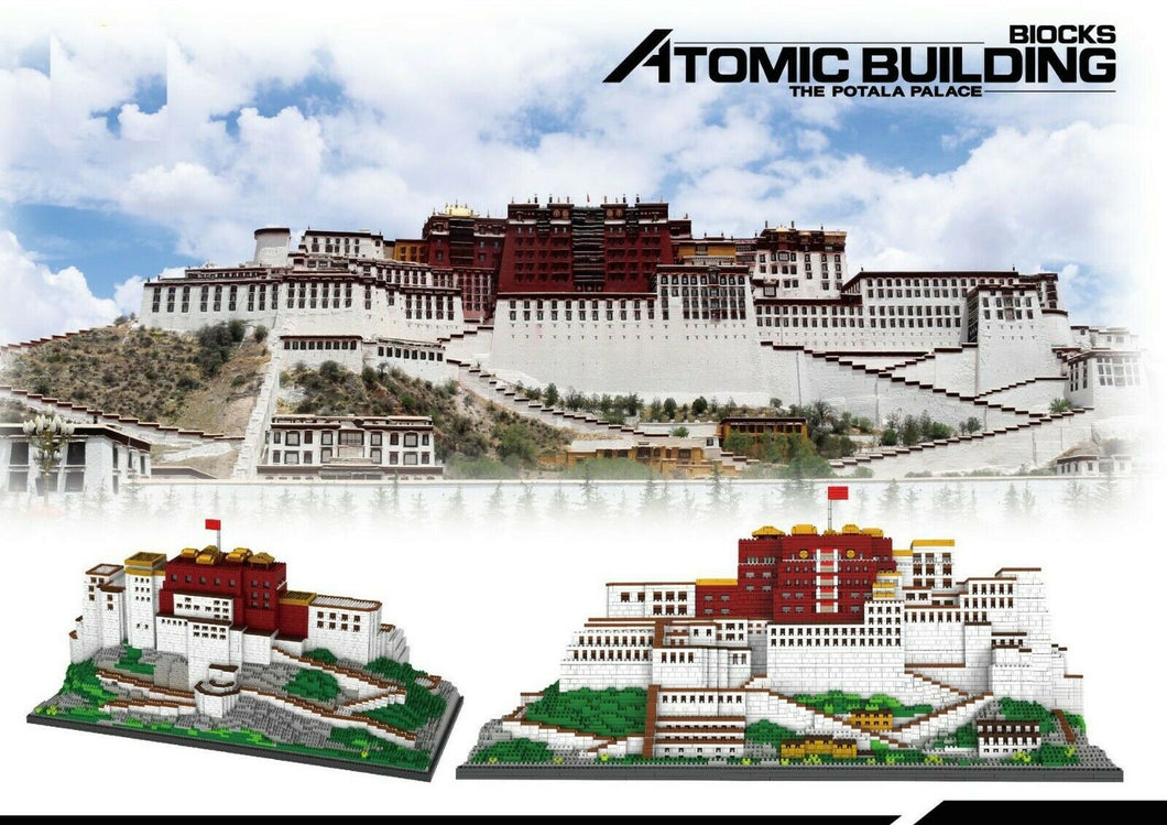 10000PCS Architecture The Potala Palace Tibet China Building Blocks Bricks Model Fully Compatible With Lego