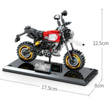 Load image into Gallery viewer, 212PCS Motorcycle Bike Desert sled Technic MOC Building Block Brick Model Fully