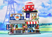 Load image into Gallery viewer, 722PCS City MOC Japan Takoyaki Shop Store Building Blocks Educational Toy Model Brick Figure Fully Compatible With Lego