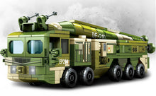 Load image into Gallery viewer, 406PCS Military DF-21D Anti-ship Ballistic Missile Car Building Blocks Model Fully Compatible With Lego