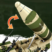 Load image into Gallery viewer, 389PCS Military DF21D Ballistic Missile Truck Building Blocks Bricks Model Educational Toy Fully