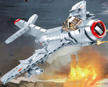 Load image into Gallery viewer, 583PCS Military Mikoyan Faggot Mig-15 Fighter Building Block Brick Figure Model Fully