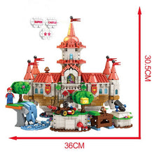 Load image into Gallery viewer, 2614PCS MOC Princess Mario Biggie Castle Building Block Model Brick Figure Educational Toy Fully