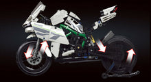Load image into Gallery viewer, 800PCS Motorcycle Bike Ninja H2R Technic Building Block Brick Model Educational Toy Fully
