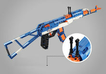 Load image into Gallery viewer, 498PCS Military AK47 Assault Rifle Scar Gun Building Blocks Bricks Model Educational Toy Fully