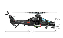 Load image into Gallery viewer, 704PCS Z-10 Fiery Thunderbol Armed Helicopter Building Block Figure Educational Toy Model Fully