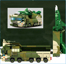 Load image into Gallery viewer, 397PCS Military DF17 Ballistic Missile Car Building Block Brick Model Figure Educational Toy Fully