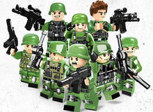 Load image into Gallery viewer, 1019PCS Military 8 in 1 Destroyer Tank Building Block Brick Figures Model Educational Toy Fully Compatible With Lego