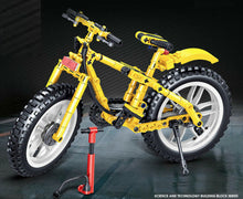 Load image into Gallery viewer, 225PCS MOC Mini Yellow Bike Bicycle Building Blocks Bricks Model Educational Toy Fully