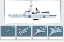 Load image into Gallery viewer, 459PCS Military Army 054A Frigate Ship Building Blocks Brick Model Display Educational Toy Fully