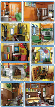 Load image into Gallery viewer, 3103PCS MOC City Street Town Coffee Shop Store Building Blocks Bricks Educational Toy Model Fully Compatible With Lego