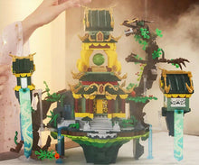 Load image into Gallery viewer, 2200PCS MOC Chinese Traditional Qinglong Pavilion Building Block Brick Model Educational Toy Fully