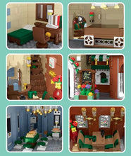Load image into Gallery viewer, 3039PCS City Town MOC Corner Tea House Restaurant Building Block Brick Model Educational Toy Fully Compatible With