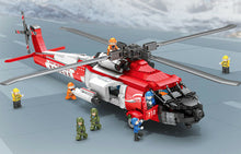 Load image into Gallery viewer, 1137PCS Military HH 60J Rescuer Helicopter Building Blocks Bricks Model Figures Fully Compatible With Lego