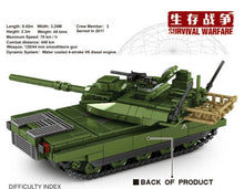 Load image into Gallery viewer, 806PCS Military Type Ten Main Battle Tank Building Blocks Model Bricks Educational Toy Fully