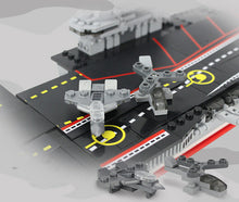 Load image into Gallery viewer, 1355PCS Military Army Aircraft Carrier Liaoning Building Blocks Brick Model Educational Toy Fully Compatible With Lego