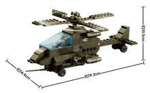 Load image into Gallery viewer, 956PCS Army Antiaircraft Tank Helicopter Building Blocks Bricks Model Figure Educational Toy Fully