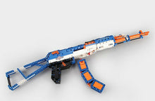 Load image into Gallery viewer, 498PCS Military AK47 Assault Rifle Scar Gun Building Blocks Bricks Model Educational Toy Fully