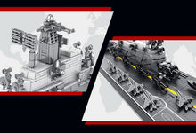 Load image into Gallery viewer, 2863PCS Military Minsk Aircraft Carrier Building Block Brick Model Educational Toy Figures Fully