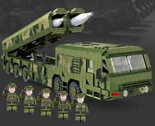 Load image into Gallery viewer, 1336PCS Military DF-100 China Cruise Missile Truck Building Blocks Brick Figures Fully Compatible With Lego