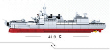 Load image into Gallery viewer, 618PCS Military Army 055 Destroyer Ship Building Blocks Bricks Model Educational Toy Fully Compatible With Lego
