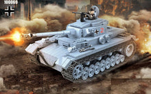 Load image into Gallery viewer, 716PCS Panzerkampfwagen IV Tank Building Blocks WW2 Soldier Figures Model Educational Toys Fully Compatible With