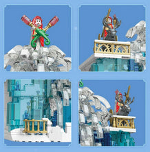 Load image into Gallery viewer, 1159PCS Girl Town Snow Castle Falls Fairy Tales Building Block Brick Model Educational Toy Fully Compatible With Lego