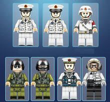 Load image into Gallery viewer, 3066PCS Military PLA 075 LHD Aircraft Carrier Ship Building Block Brick Model Fully