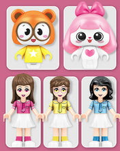 Load image into Gallery viewer, 640PCS Girl Revolving Coffee Cafe Restaurant Building Blocks Bricks Model Figure Fully