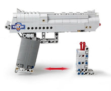 Load image into Gallery viewer, 307PCS Military Desert Eagle Pistol Gun Building Blocks Bricks Model Educational Toy Fully