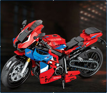 Load image into Gallery viewer, 857PCS Motorcycle Bike CBR Technic MOC Building Blocks Bricks Model Fully
