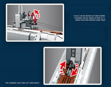 Load image into Gallery viewer, 1035PCS Military Germany U48 Submarine Building Block Brick Model Educational Toy Fully Compatible With Lego