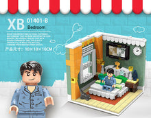 Load image into Gallery viewer, 6PCS Set DIY Mini Sweet Home Furnishing Educational Toy Building Blocks Bricks Figure Fully