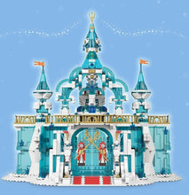 Load image into Gallery viewer, 1098PCS Girl Town Ice Castle Gate Fairy Tales Building Blocks Bricks Model Educational Toy Fully Compatible With Lego