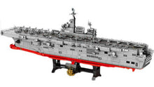 Load image into Gallery viewer, 3066PCS Military PLA 075 LHD Aircraft Carrier Ship Building Block Brick Model Fully