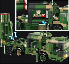 Load image into Gallery viewer, 744PCS Military HQ16 Air Missile Launcher Building Block Brick Model Figures Educational Toy Fully