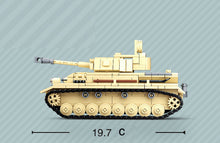Load image into Gallery viewer, 543PCS Panzerkampfwagen IV Tank Building Blocks Brick Soldier Figures Model Educational Toy Fully