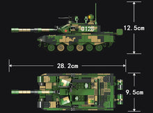 Load image into Gallery viewer, 807PCS Military 99A Main Battle Tank Building Block Brick Model Figures Educational Toy Fully