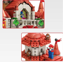 Load image into Gallery viewer, 2614PCS MOC Princess Mario Biggie Castle Building Block Model Brick Figure Educational Toy Fully