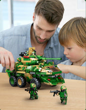 Load image into Gallery viewer, 1154PCS Military Fire Armored vehicle Car Building Block Brick Figures Model Educational Toy Fully Compatible With Lego