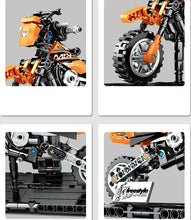 Load image into Gallery viewer, 209PCS Motorcycle Bike Dirt Technic MOC Building Blocks Bricks Model Educational Toy Display Fully