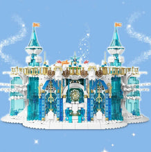 Load image into Gallery viewer, 1208PCS Girl Town Snow Castle Ballroom Fairy Tales Building Block Brick Model Fully Compatible With Lego